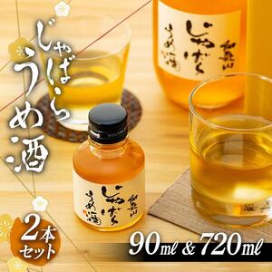 和歌山じゃばらうめ酒 720mlと小瓶のセット【HCS1】