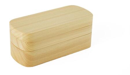 ◇紀州桧弁当箱 タイプ42 NAナノコート 弁当包みセット【コトリ】【TN129】