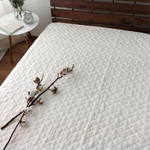 無漂白シルクコットンガーゼ敷パッド シングルサイズ 約100×205cm 1501S