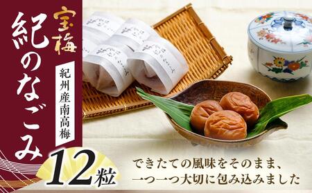お取り寄せに大人気!紀州南高梅 宝梅紀のなごみ12粒