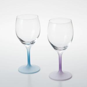 ぬりもん de Verre ワイングラス クールグラデーション ペア