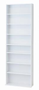 【ホワイト】文庫本棚W600　S　