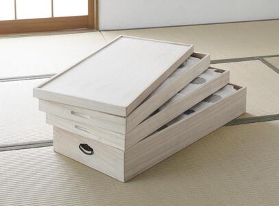 総桐衣裳ケース 3段