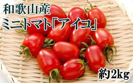 [2025年12月出荷分]和歌山産ミニトマト「アイコトマト」約2kg(S・Mサイズおまかせ)[TM158]