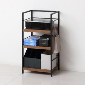 アート3段ラック ヴィンテージブラウン