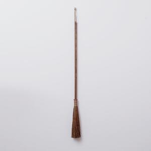 高田耕造商店 しゅろのやさしいほうき はたき 焼檜柄