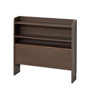 後付けヘッドボード 【ブラウン】