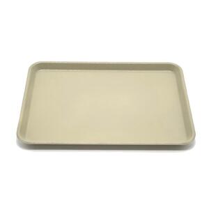 NICO トレイ ［グレー 単品 1枚］トレー 食洗機対応 電子レンジ 滑り止め かわいい 33cm