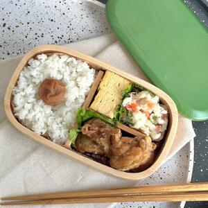 紀州塗り 食洗機対応 くりぬき弁当箱 リーフグリーン ランチボックス お弁当 かわいい 弁当女子 弁当男子