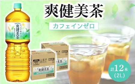 コカ・コーラ 爽健美茶 2L 6本×2ケース 計12本