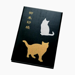 漆器の御朱印帳 桐製 標準サイズ ねこ