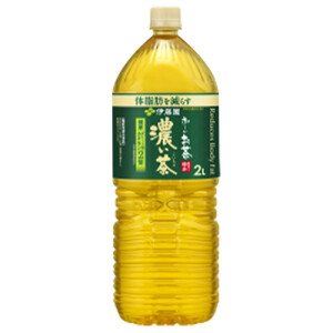機能性表示食品 お〜いお茶 濃い茶 2L × 1ケース(6本)