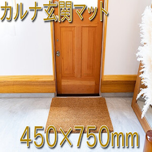 ココヤシ玄関屋外泥・砂落としカルナマット(M)450×750mm