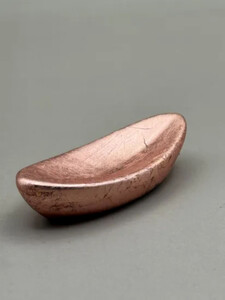 箸置き 舟型 箔貼り銅[NF226]