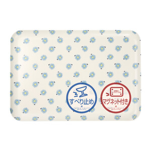 TATSU-CRAFT マグネットトレー L 39cm マーガレット すべり止め付き [Tk1109]