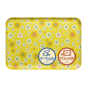 TATSU-CRAFT マグネットトレー L 39cm マーチ YE イエロー すべり止め付き [Tk1124]