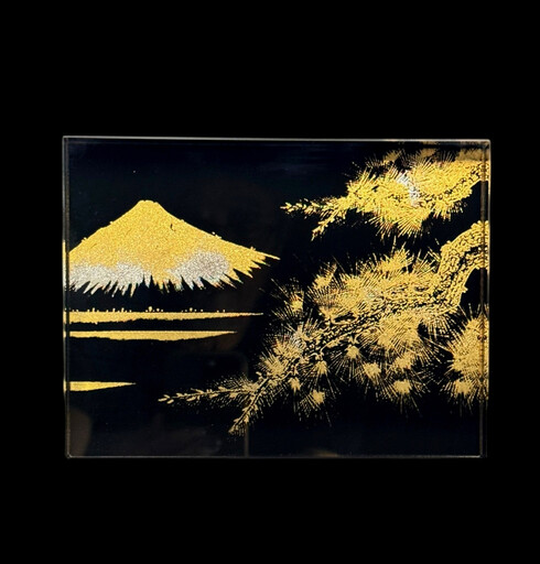 すし下駄 松富士 漆黒 [NF301]