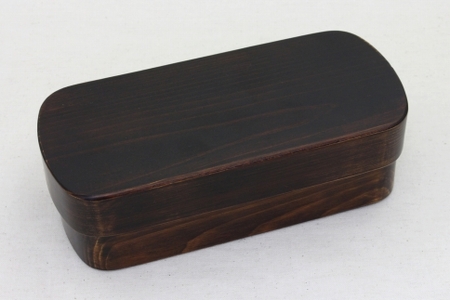 ◇紀州桧弁当箱 タイプS-4 DBR ナノコート[TN32]