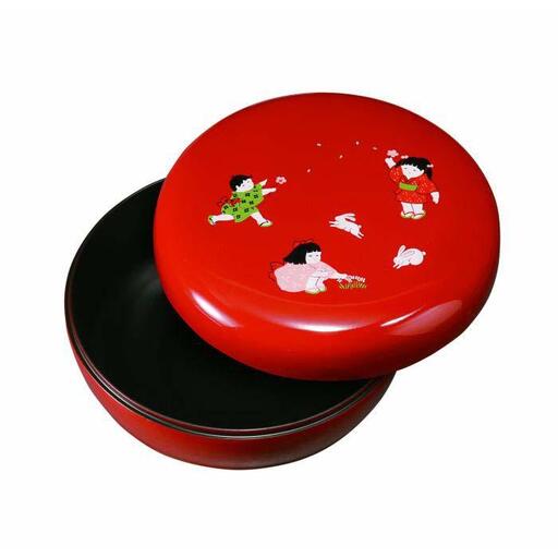 6.0寸 菓子器 ほほえみわらべ 大[YG94]