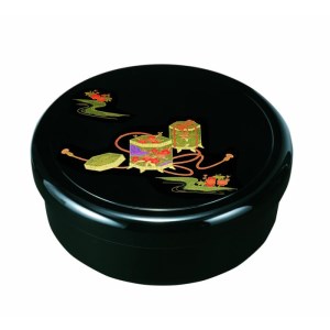10.5寸 茶櫃 平安物語 (金蒔絵)