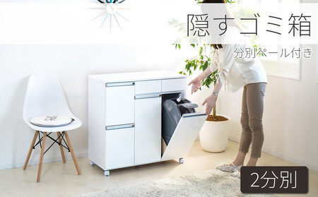 ダイニングダストボックス4D ホワイト SB23713