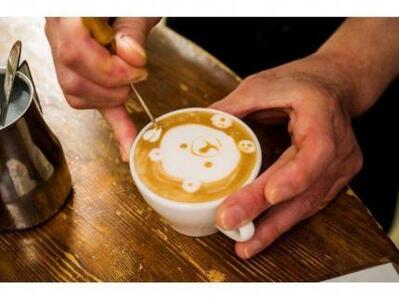 カフェラテ アート 体験 ２名様分
