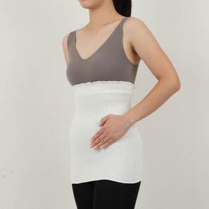 和歌山県産プレミアムシルク腹巻き キナリ_装飾品・工芸品 服飾小物 _