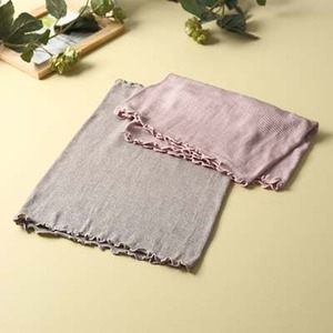 和歌山県産シルク腹巻き2枚セット　サンドベージュ・スモーキーピンク_装飾品・工芸品  服飾小物 _【1117230】