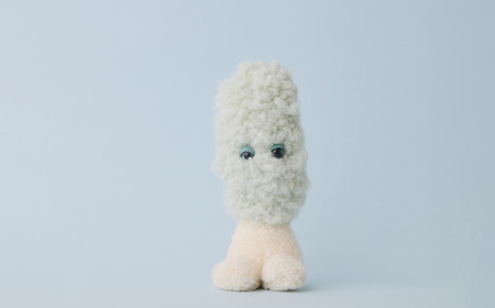 粘菌の森(ぬいぐるみ) アオウツボホコリ