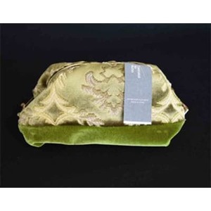 ポーチM【タエナカノヌノ】グリーン　_装飾品・工芸品  鞄・バッグ かばん カバン_【1106055】