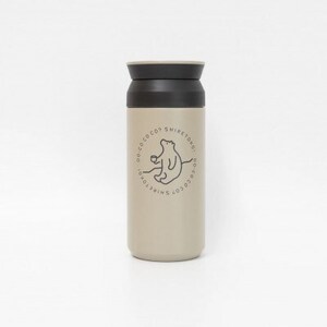 知床トコさんトラベルタンブラー サンドベージュ 350ml×1本_雑貨・日用品 タンブラー 食器 _[配送不可地域:離島・沖縄県]
