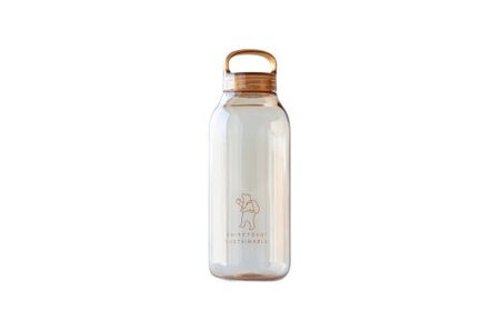 知床トコさん ウォーターボトル アンバー 500ml×1本 常温で水が飲める 耐熱マイボトル[配送不可地域:離島・沖縄県]