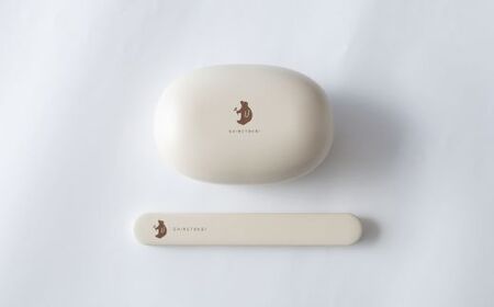 知床トコさん ランチボックス(Sサイズ)・箸 セット [アイボリー]弁当箱 マイ箸[配送不可地域:離島・沖縄県]