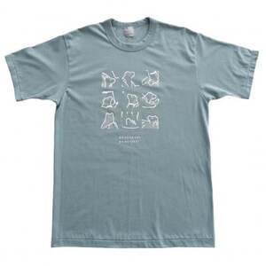 「知床トコさん」×久米繊維 コットンTシャツ バラエティ柄 Lサイズ 半袖[配送不可地域:離島・沖縄県]