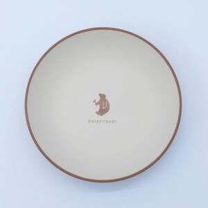 知床トコさんテーブルウェアシリーズ　丸ボウル皿 2枚セット (S)【ベージュ】【配送不可地域：離島・沖縄県】【1638999】