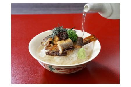 鮎の甘露煮の出汁茶漬け(4人前)(B628-2)