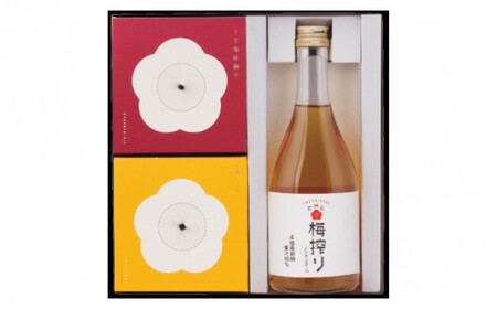みんな元気セット(梅搾り490ml、うす塩味梅干250g、はちみつ梅干(蜜っこ)250g) / 和歌山 田辺市 紀州南高梅 南高梅 梅干し 梅 うめ 肉厚 お米 おにぎり 健康 うす塩味 はちみつ梅 梅シロップ うめシロップ セット 詰合せ[isg031-1]