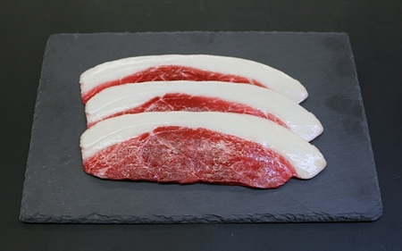 [焼肉用]「イノシシ モモ肉」スライス 300g / 田辺市 猪肉 イノシシ肉 イノシシ 焼肉 モモ肉 スライス 紀州ジビエ ジビエ[kgs016]