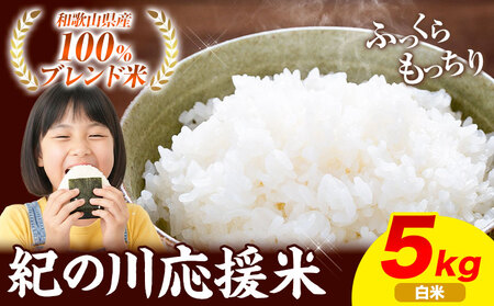 米 5kg お米 紀の川応援米 白米 5キロ