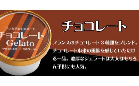 アイス アイスクリーム ジェラート スイーツ / プレミアムジェラート チョコレート12個セット アイスクリームセット 100mlカップ ゆあさジェラートラボラトリー [kmtb700-03]