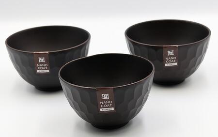 ◇ボコボコ椀 DBR(S) 3個入り[TN216]