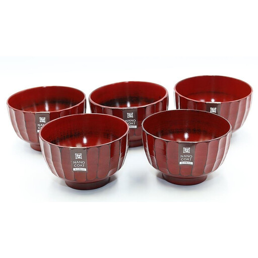 ◇かまくら汁椀　根来　5個入り［TN215］