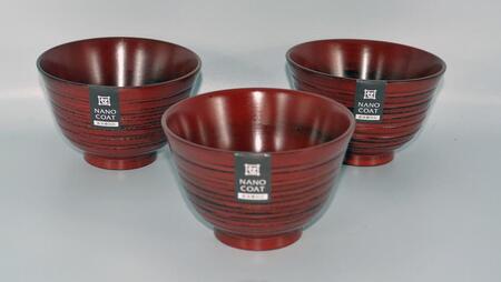 ◇はもん汁椀 根来 3個入り[TN64]