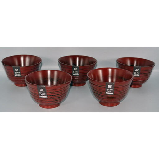 ◇はもん汁椀 根来 5個入り【TN65】