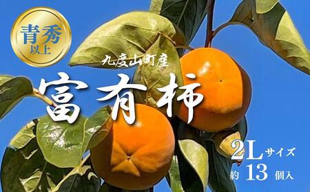 [先行予約]富有柿(青秀以上2Lサイズ約13個入り)[2025年11月下旬より順次発送]