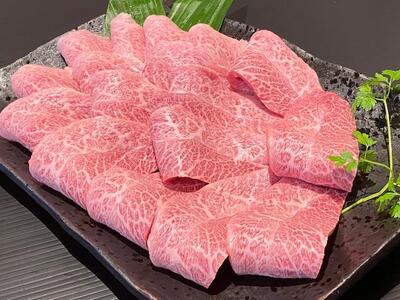 和歌山県産 黒毛和牛「熊野牛」 特選ミスジ(希少部位)焼肉用 400g 4等級以上[MG43]