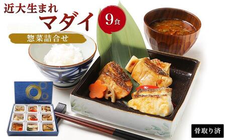 レンジで簡単!近大生まれマダイ惣菜詰合せ(9食)[KD2]
