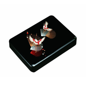 加伏文庫 黒 若松鶴 [YG513]