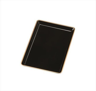 7.0 切手盆 金渕付 [YG528]