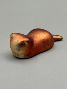 箸置き 猫 金箔グラデーションブラウン[NF234]